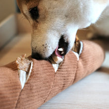 Load image into Gallery viewer, Voted Favorite!!            LE BAGUETTE  Enrichment Pockets + Squeaky Play