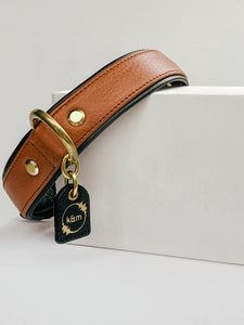 Genuine Leather Dog Collar: Cavalli Collar